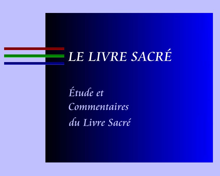 Le Livre Sacr. Ta Biblia : tude et commentaires